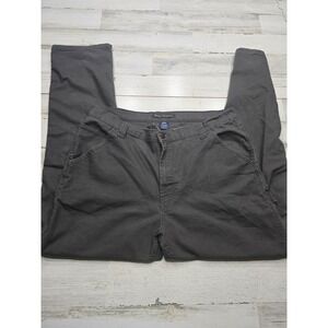 Real Ranch Workwear Mens‎ Gray Carpenter Pants 40x34 Straight Leg Utility Canvas